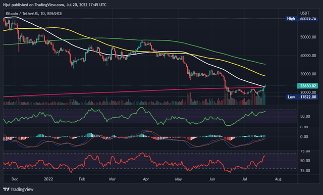 BTC在突破 24,000 美元后可能再上涨 18% – BTC 分析师