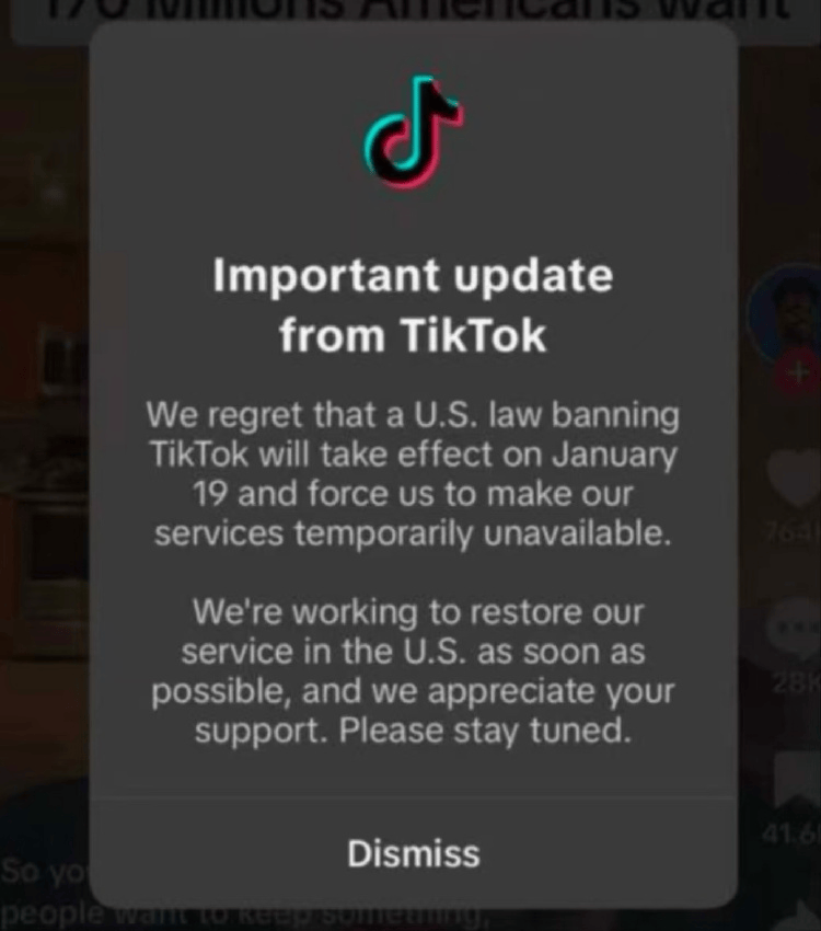 TikTok停摆12小时又满血复活 期间发生<strong></p>
<p>META</strong>了啥