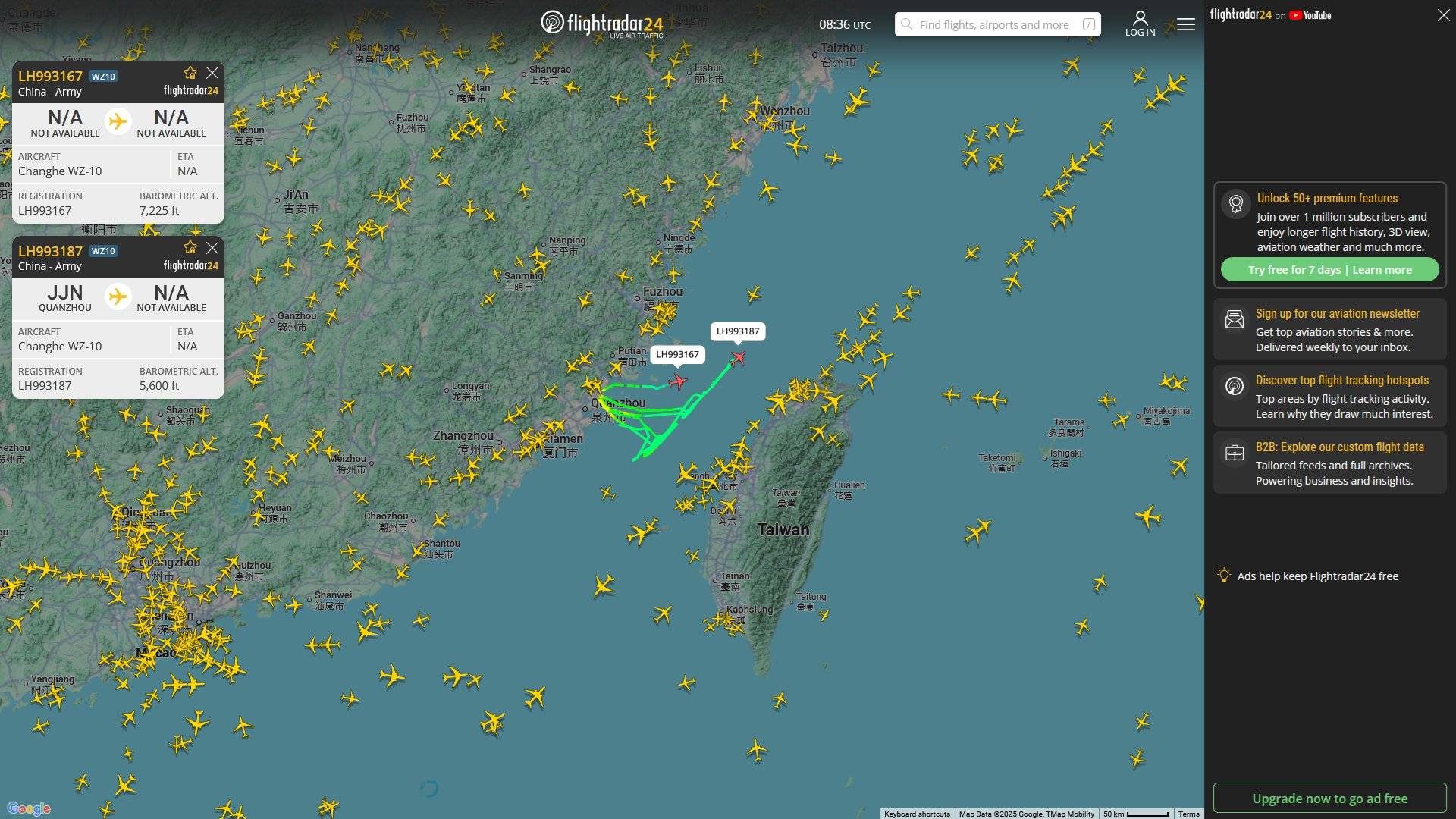 台岛海峡对峙升级<strong></p>
<p>币犬</strong>，外军机突然向直10逼近，结果下一刻又老实了