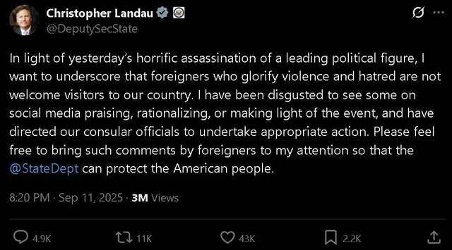 美高官警告：不许嘲笑<strong></p>
<p>非小号</strong>，否则赶出美国！