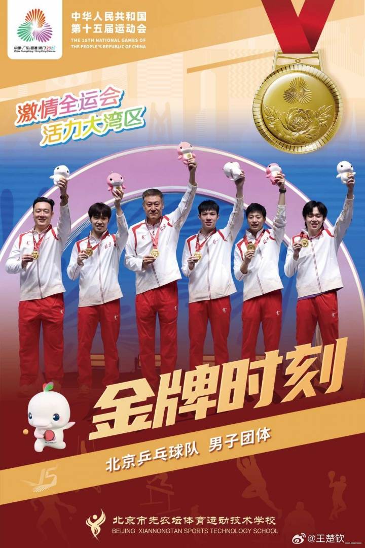 1金1铜！王楚钦总结全运会：没结束的生涯没人有资格定义结局