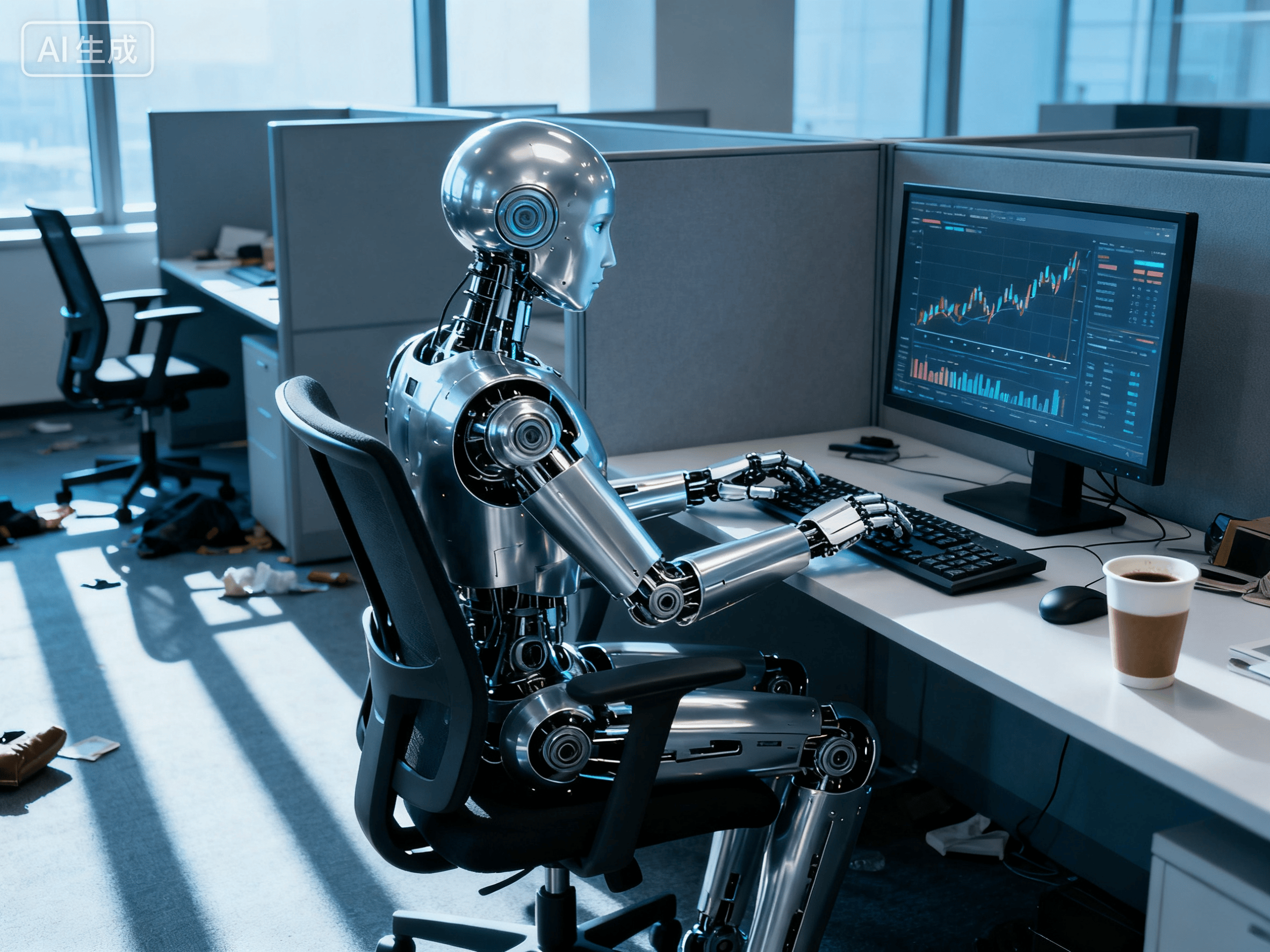 AI已取代美国12%劳动力，影响规模达1.2万亿美元